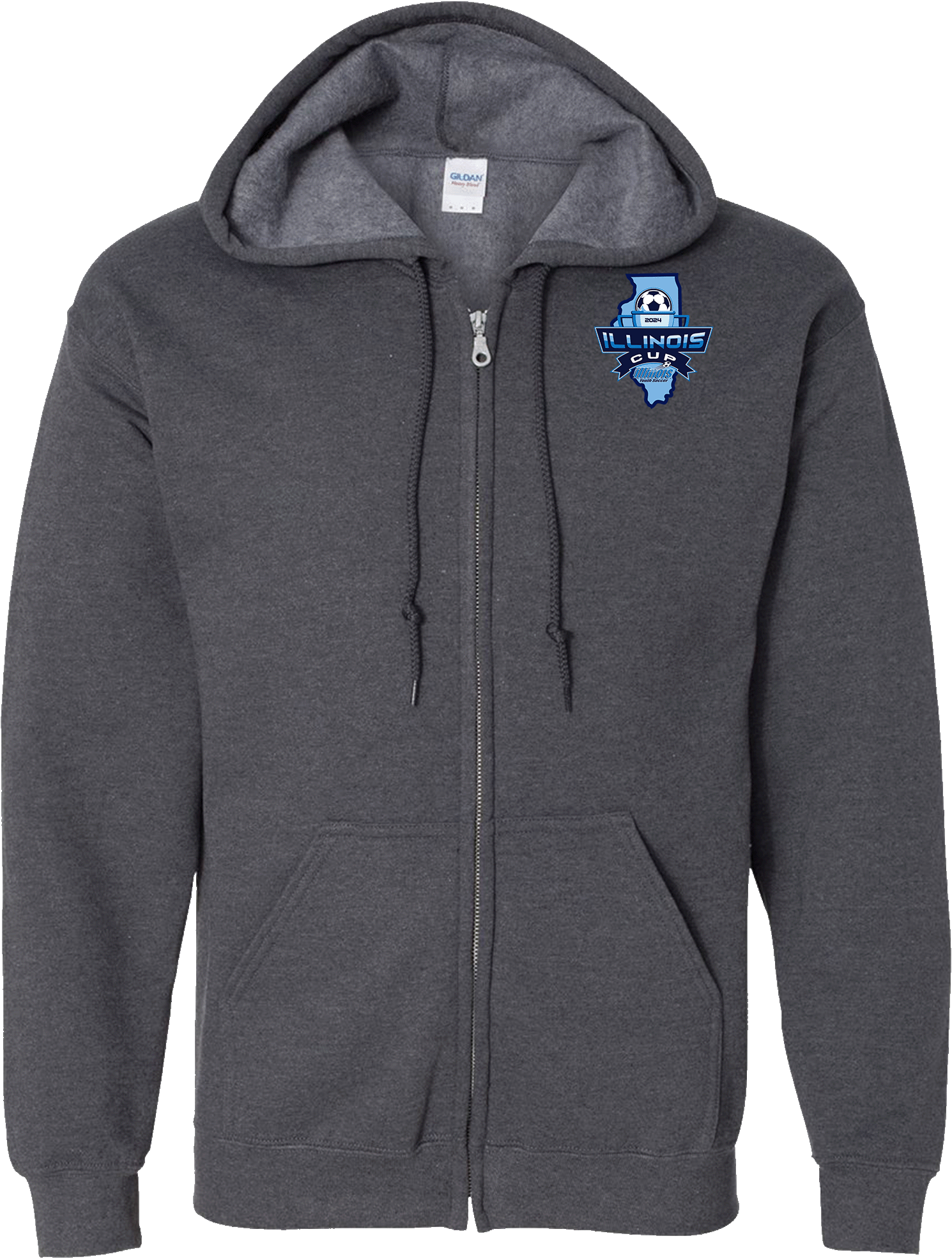 Full Zip Hoodies - 2024 USYS Illinois Cup