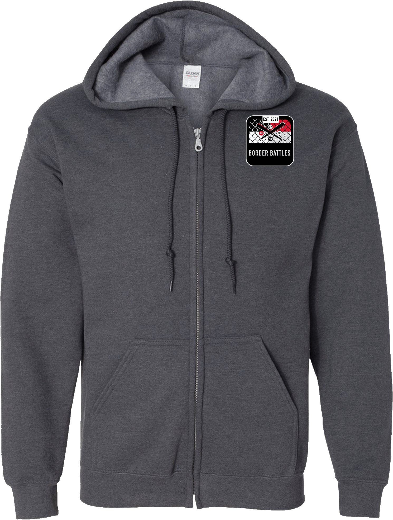 Full Zip Hoodies - 2024 Border Battles