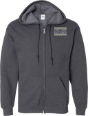 Full Zip Hoodies - Live Love Build Robots White