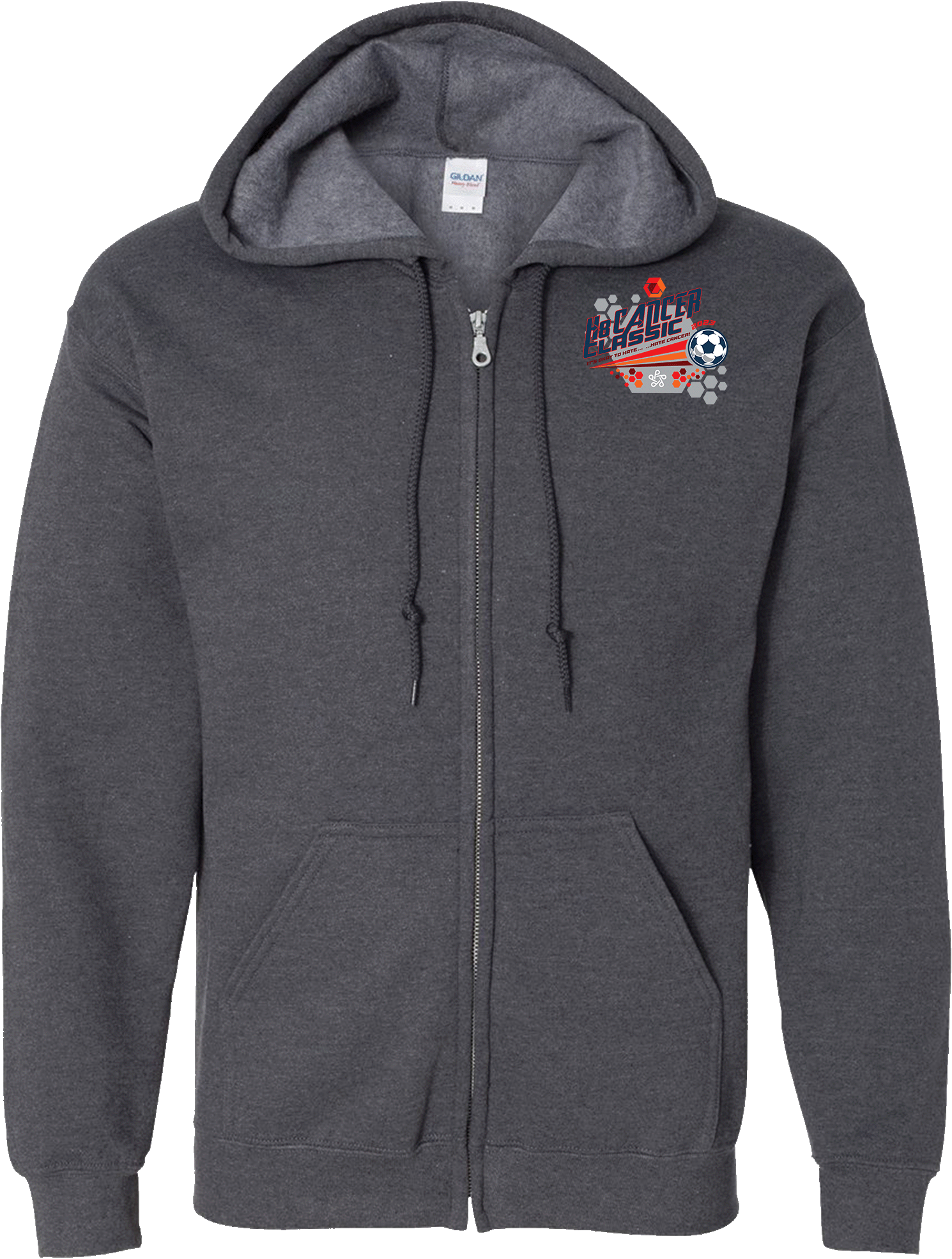 Full Zip Hoodies - 2024 H8 Cancer Classic