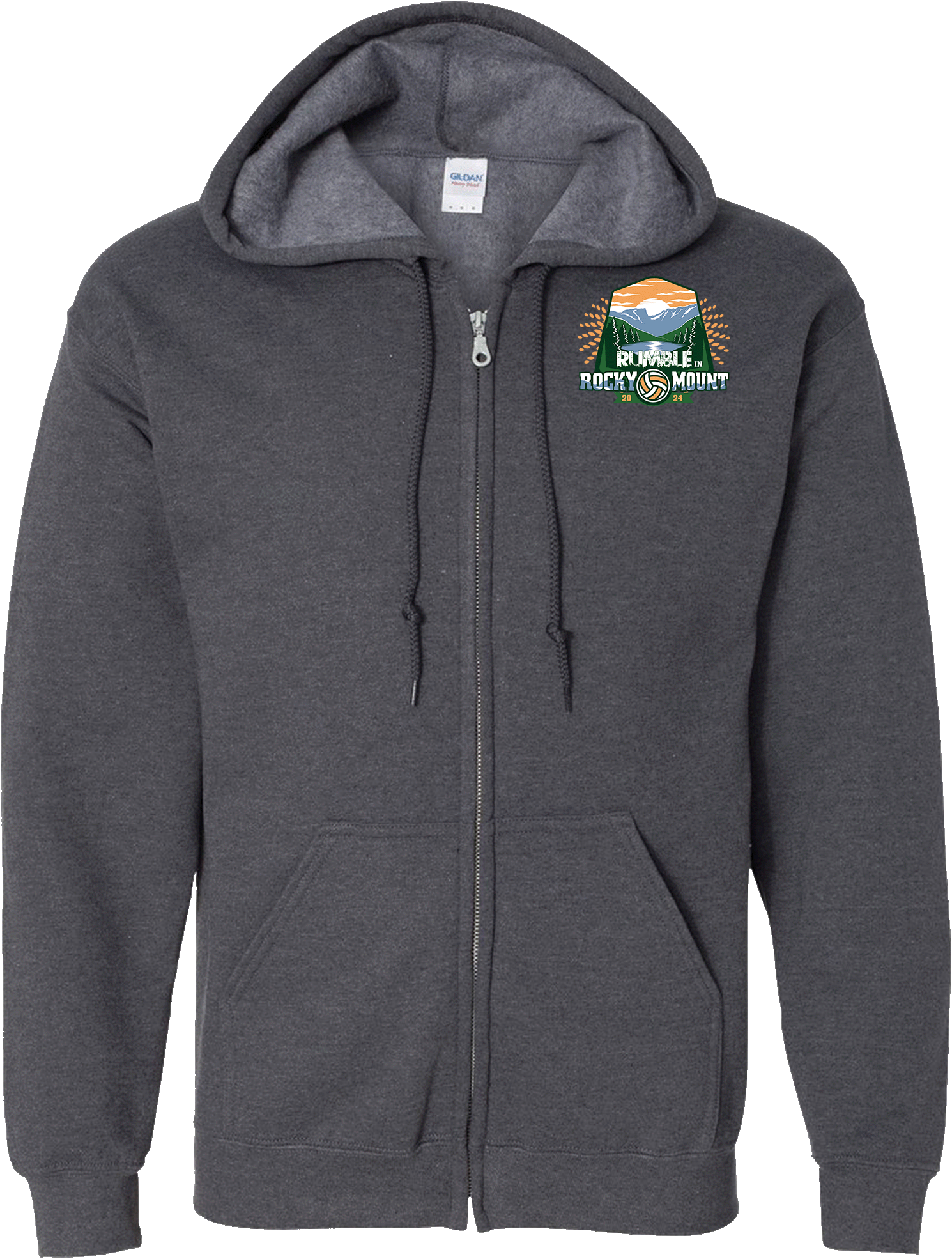 Full Zip Hoodies - 2024 Rumble In Rocky Mount