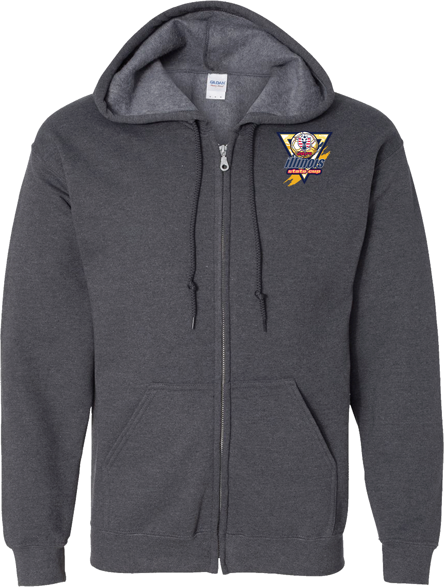 Full Zip Hoodies - 2024 USYS IL State Cup