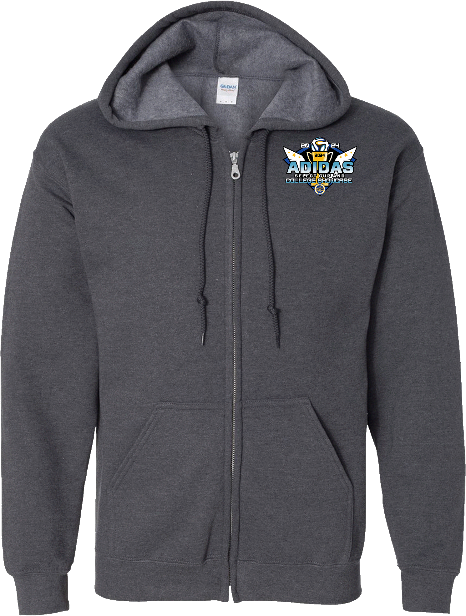 Full Zip Hoodies - 2024 NTH Adidas Select Cup and College Showcase