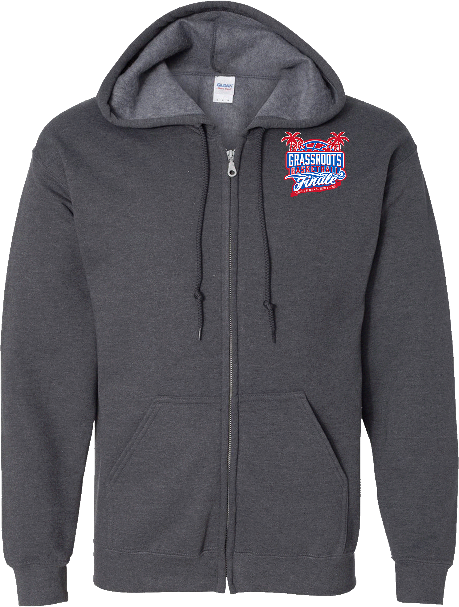 Full Zip Hoodies - 2024 Grassroots Basketball Finale