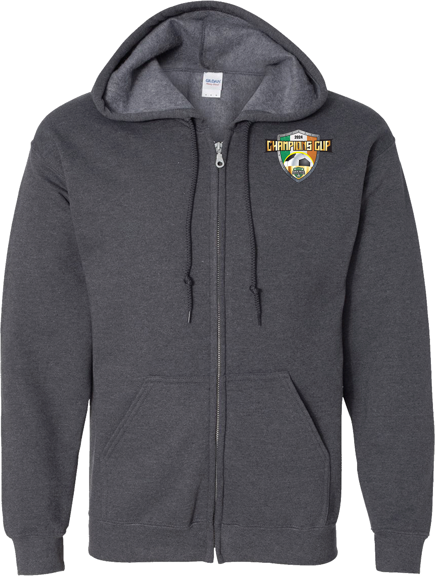 Full Zip Hoodies - 2024 Dublin United Champions Cup