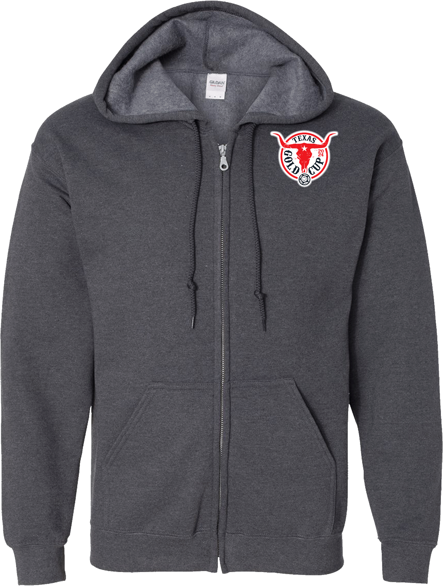 Full Zip Hoodies - 2024 Texas Gold Cup