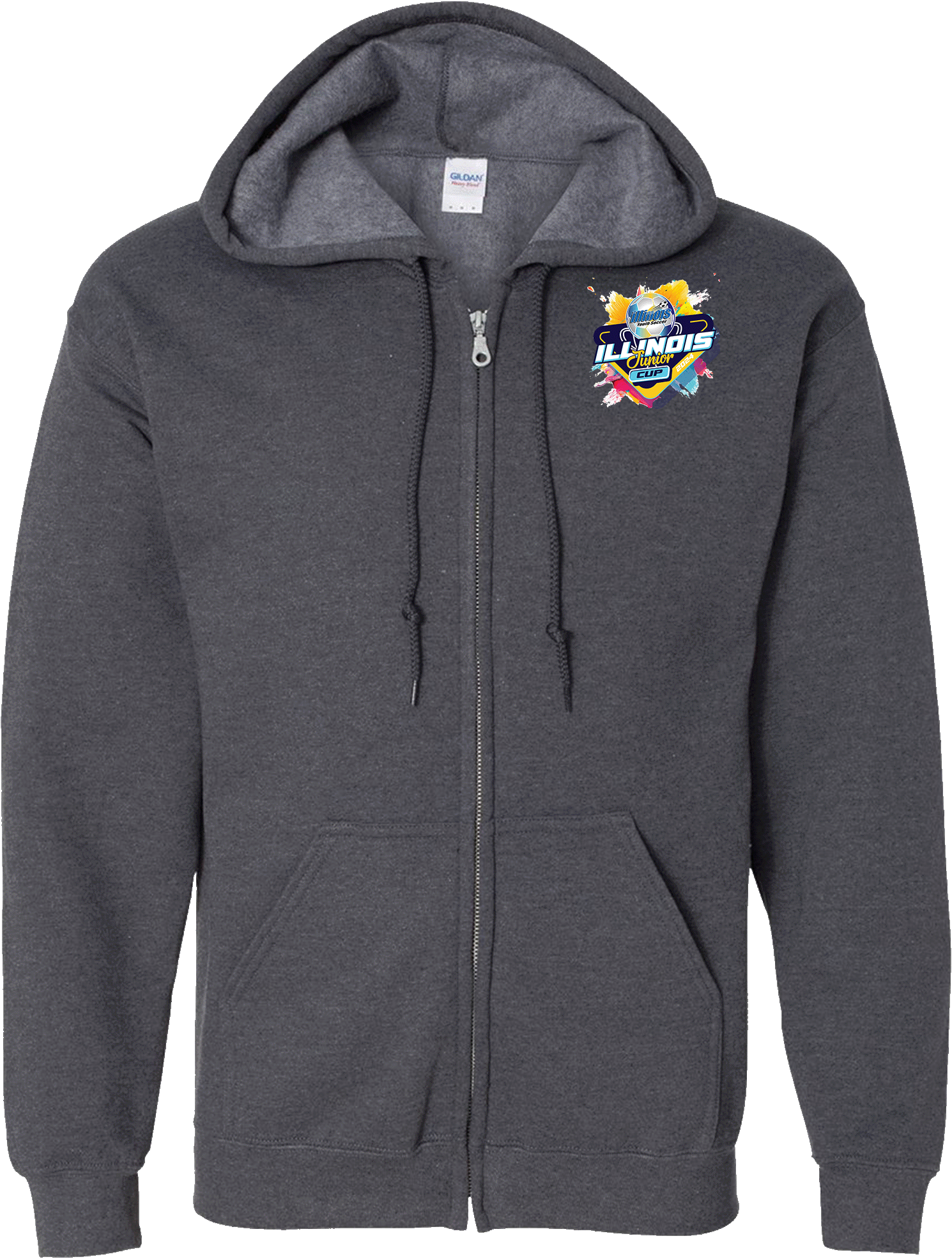 Full Zip Hoodies - 2024 USYS Illinois Junior Cup