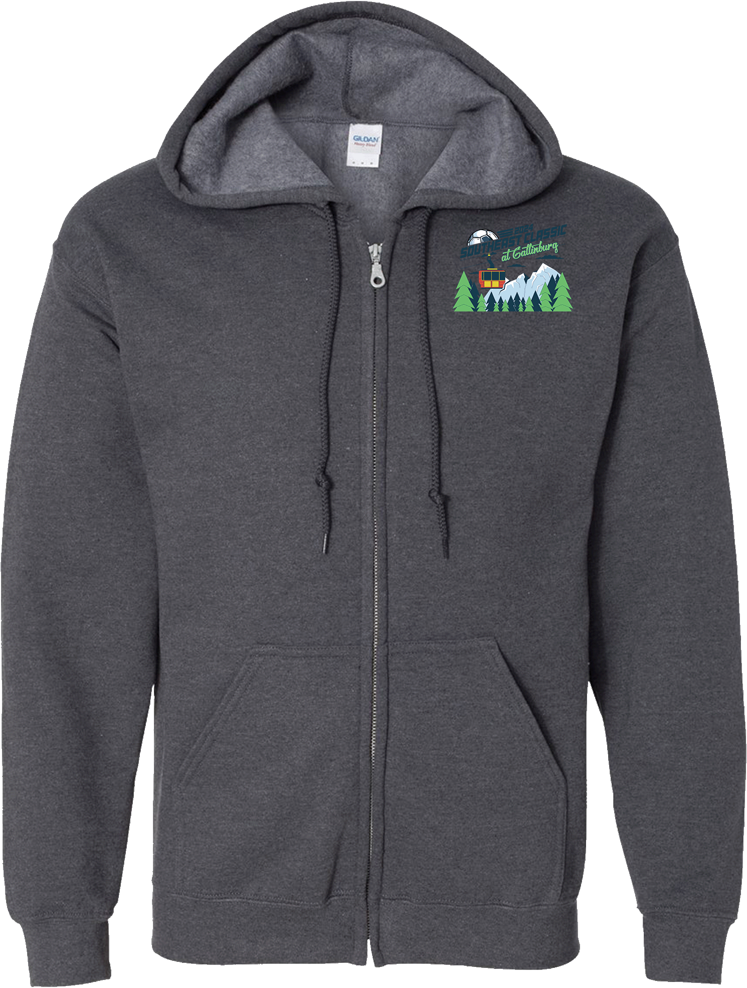 Full Zip Hoodies - 2024 Southeast Classic At Gatlinburg