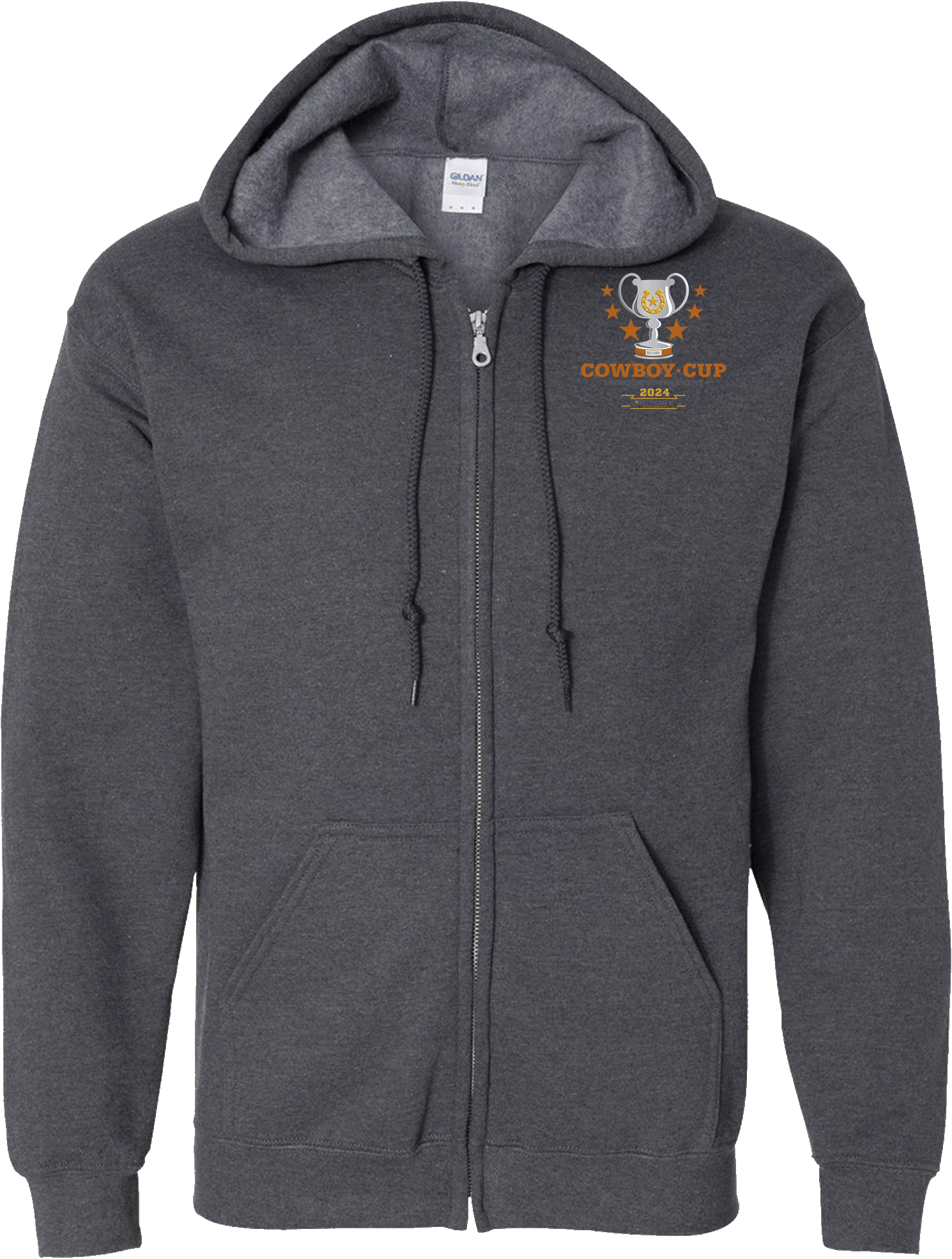 Full Zip Hoodies - 2024 Cowboy Cup Lacrosse Tournament