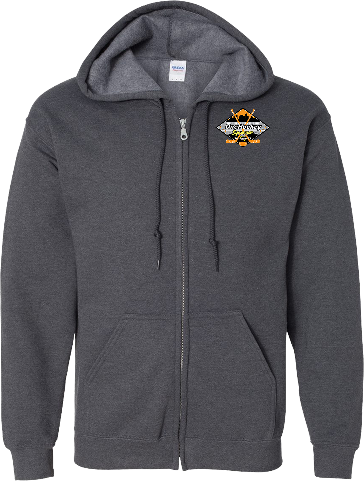 Full Zip Hoodies - 2023 OneHockey Syracuse