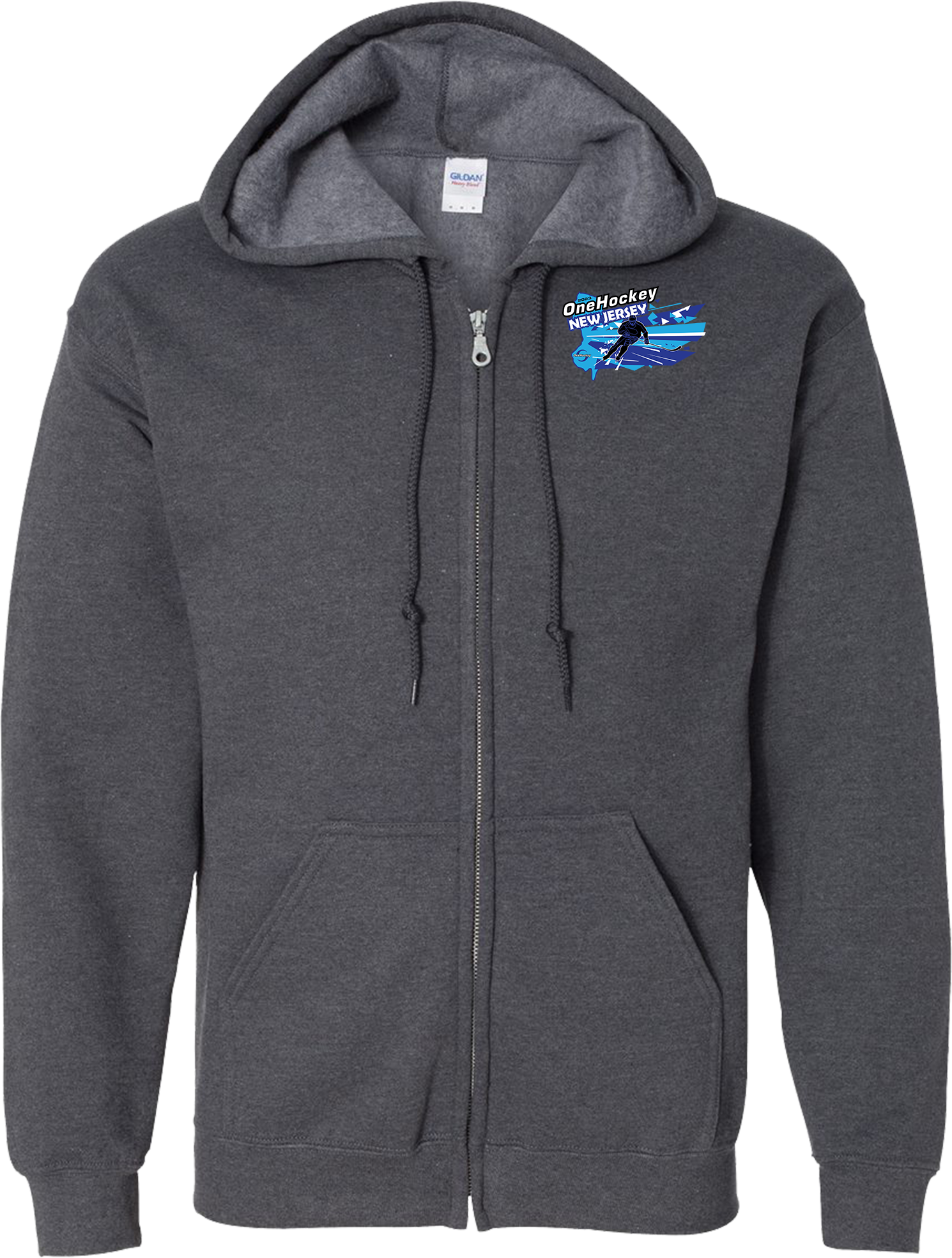 Full Zip Hoodies - 2023 OneHockey New Jersey