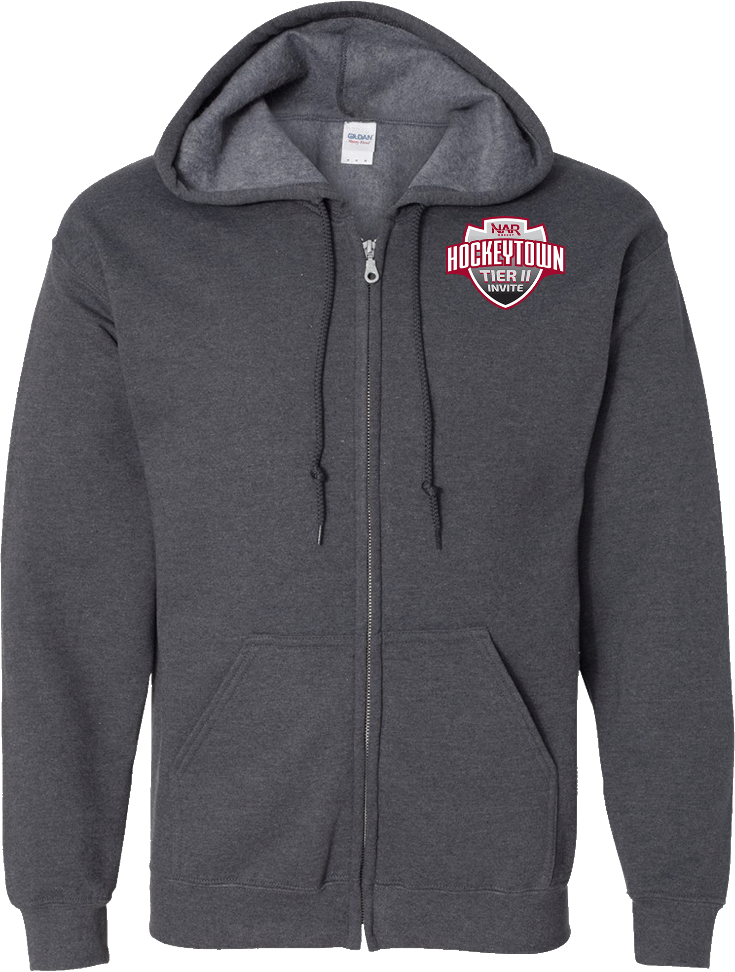 Full Zip Hoodies - 2024 Hockey Town Tier II Invite