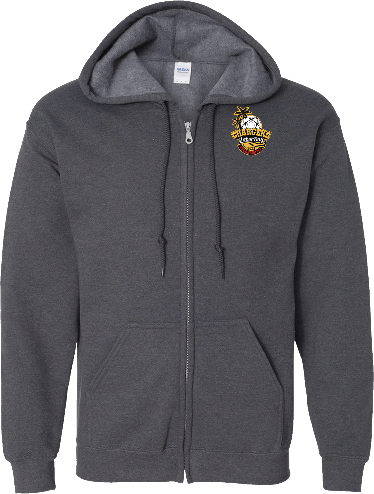 Full Zip Hoodies - 2023 Chargers Labor Day Tournament
