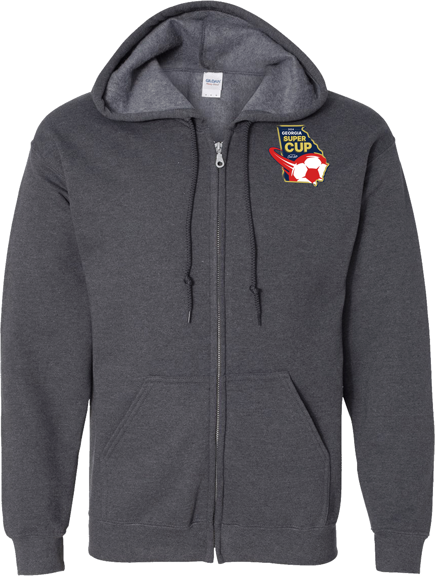 Full Zip Hoodies - 2024 Georgia Super Cup