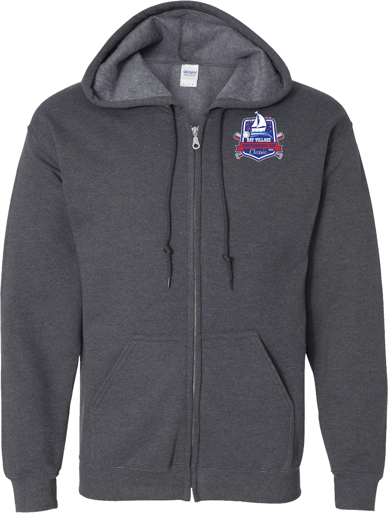 FULL ZIP HOODIES - 2023 Bay Village Independence Day Classic