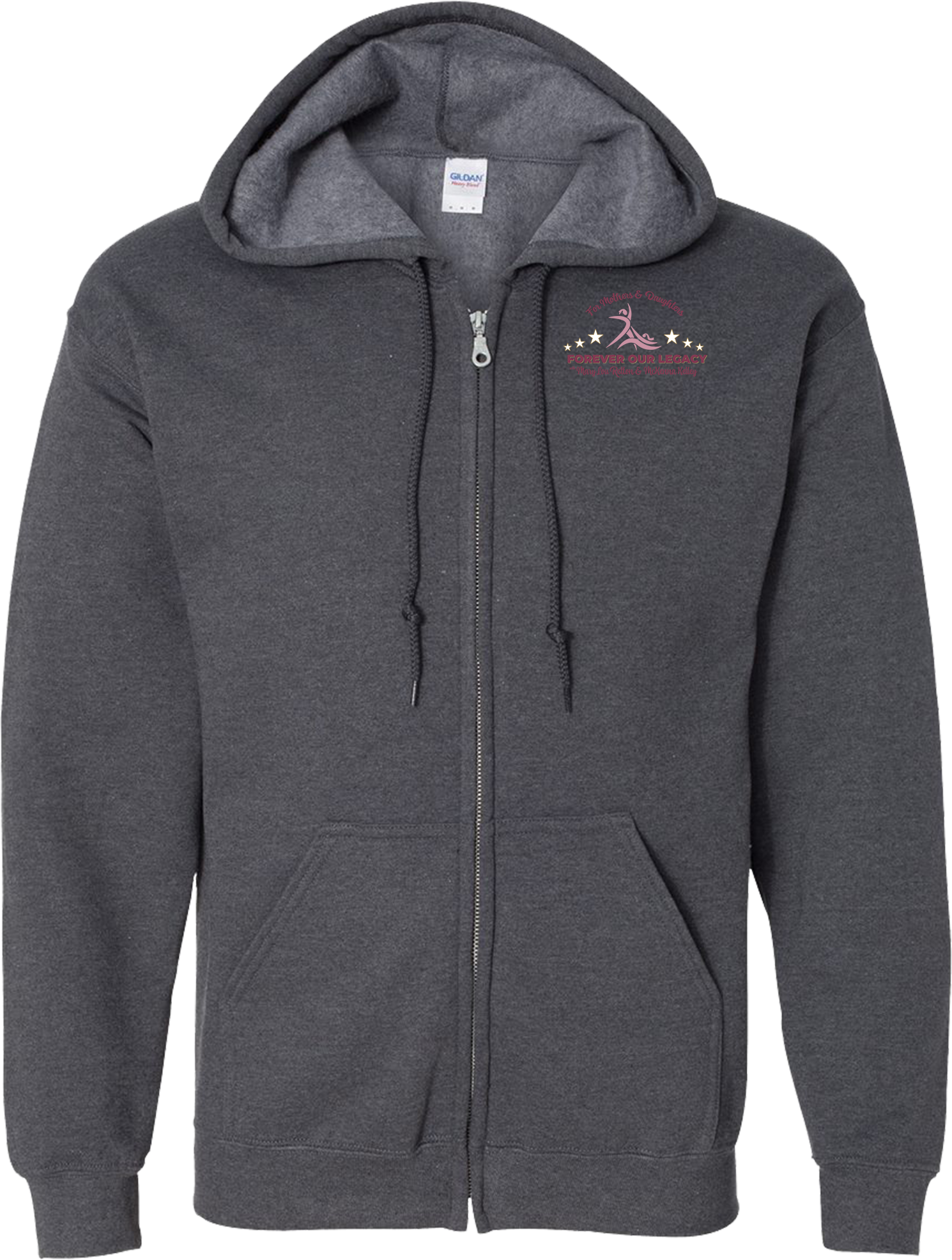 Full Zip Hoodies - 2024 For Mothers & Daughters Forever Our Legacy Mary Lou Retton