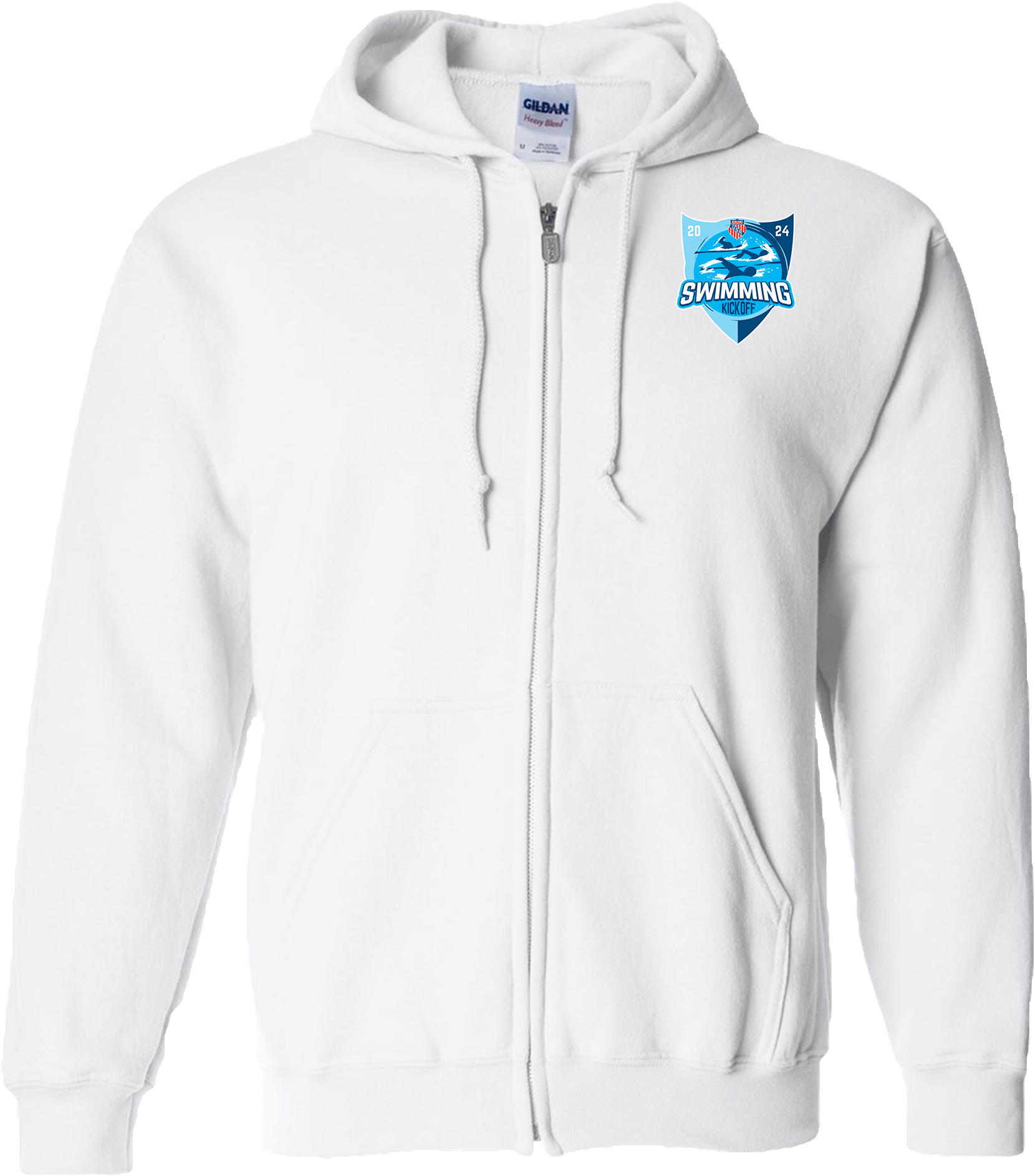 Full Zip Hoodies - 2024 AAU Swimming Kick Off