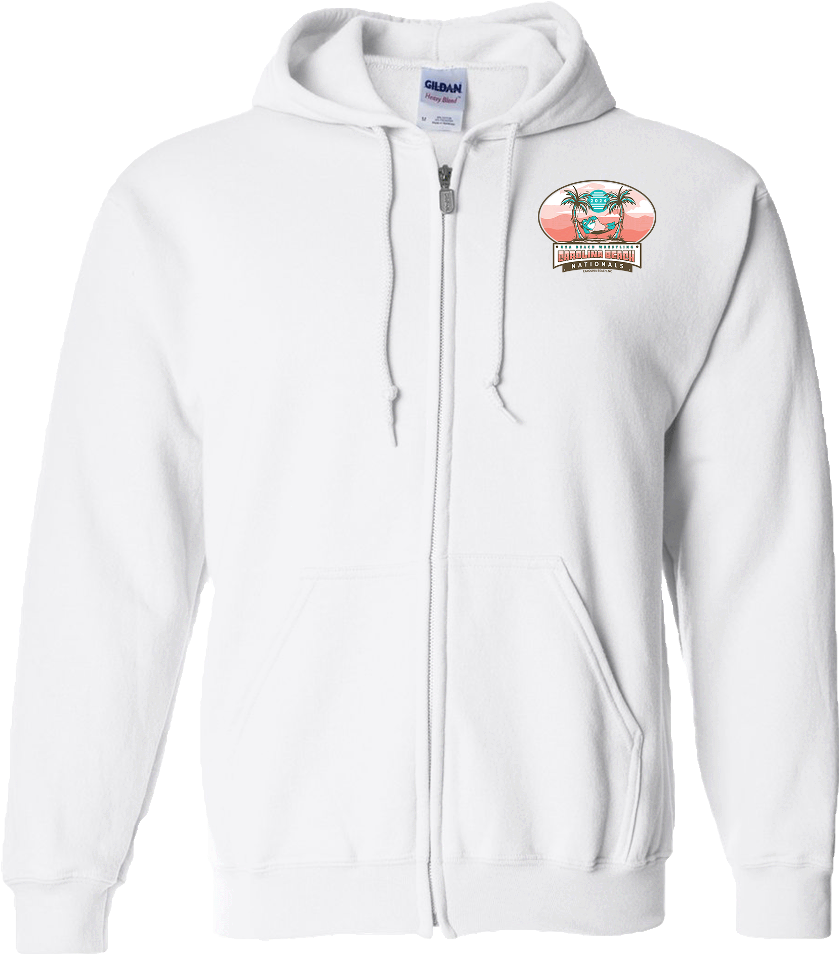 Full Zip Hoodies - 2024 USMC/USA Beach Nationals