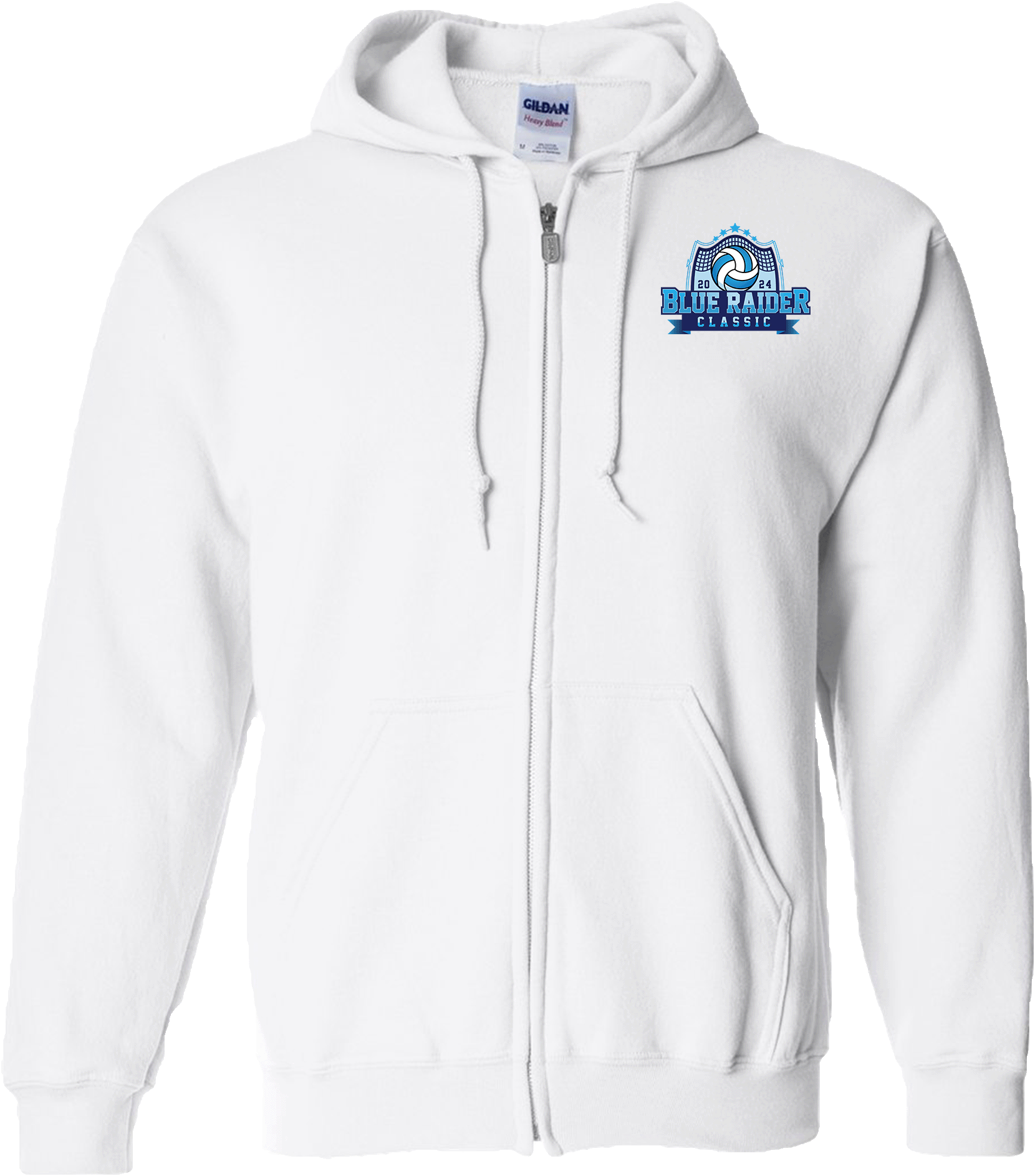 Full Zip Hoodies - 2024 Blue Raider Middle School Tournament