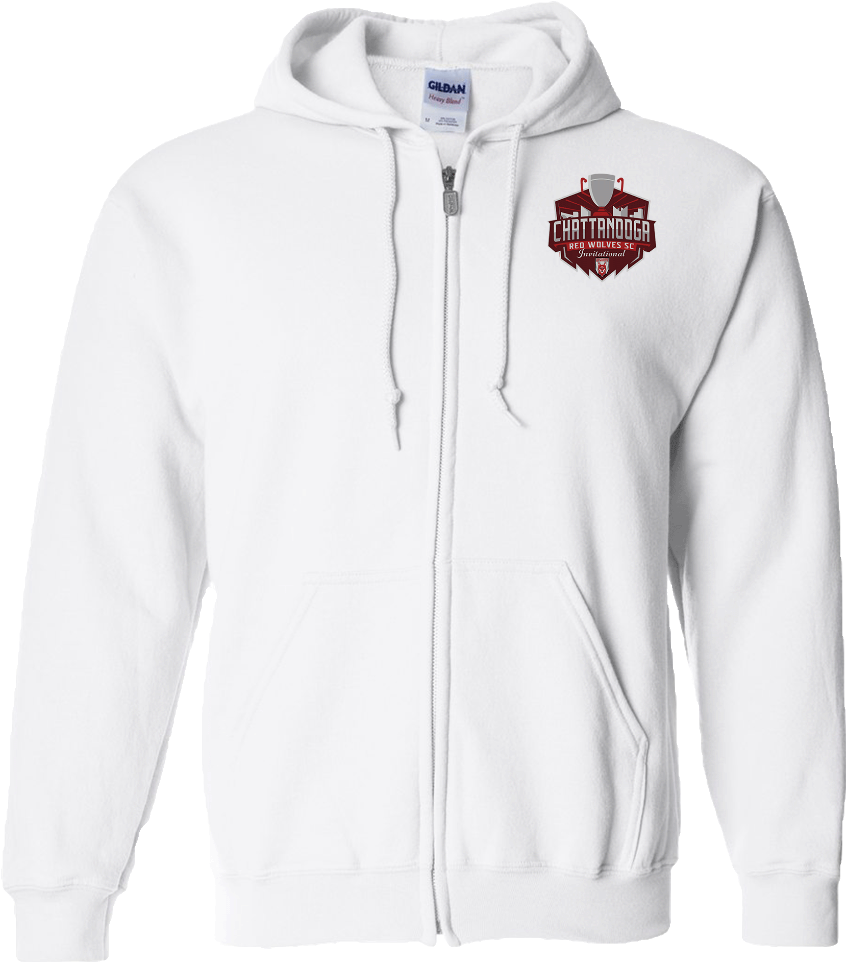 Full Zip Hoodies - 2024 Red Wolves Invitational