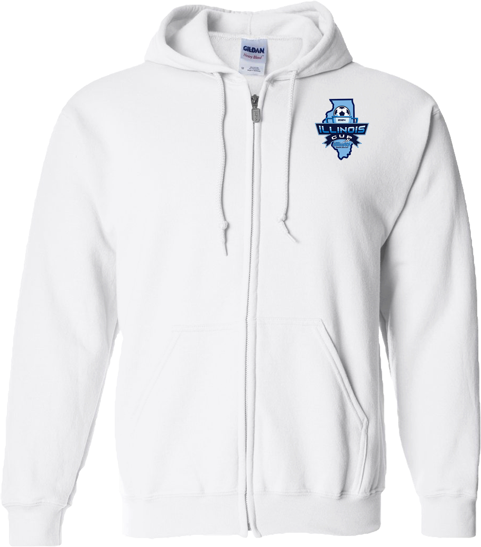 Full Zip Hoodies - 2024 USYS Illinois Cup