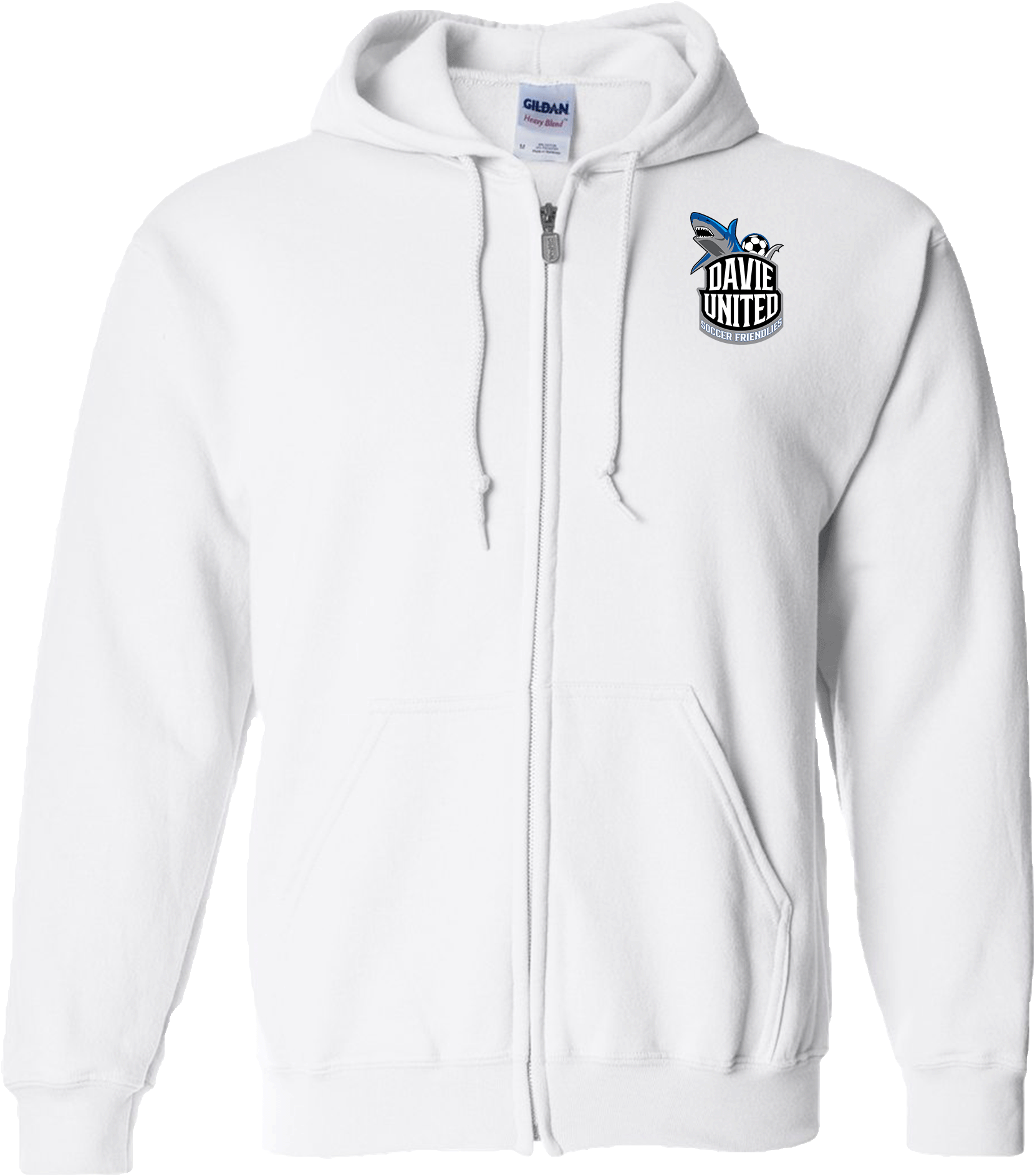 Full Zip Hoodies - 2024 Davie United Soccer Friendlies