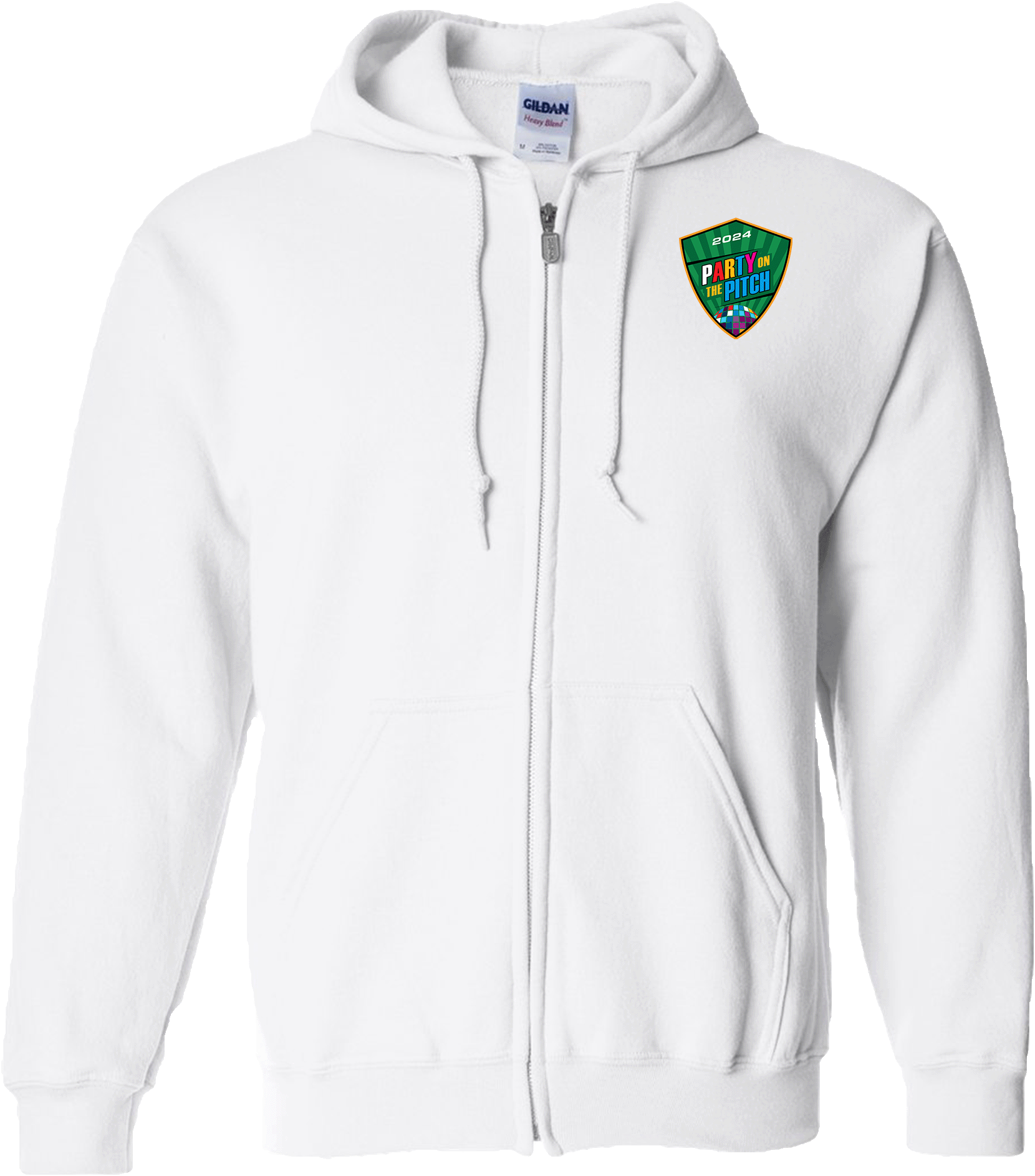 Full Zip Hoodies - 2024 Party On The Pitch