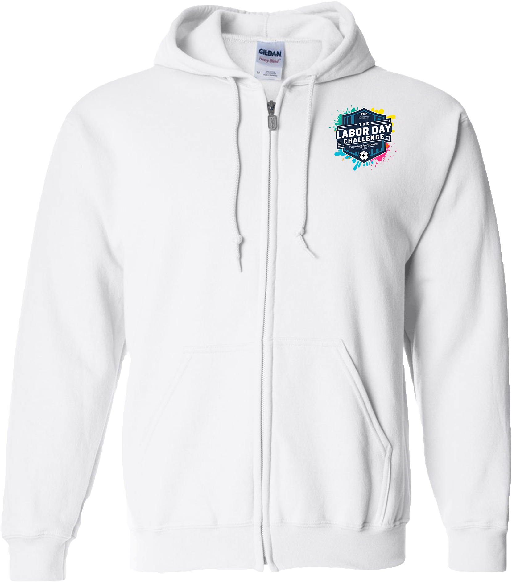 Full Zip Hoodies - 2024 Great Lakes Labor Day Challenge