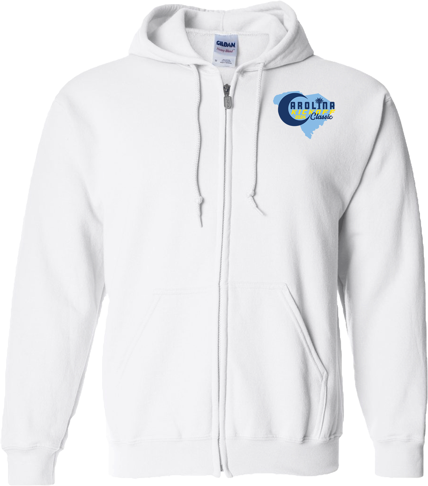 Full Zip Hoodies - 2024 Carolina Kickoff Classic