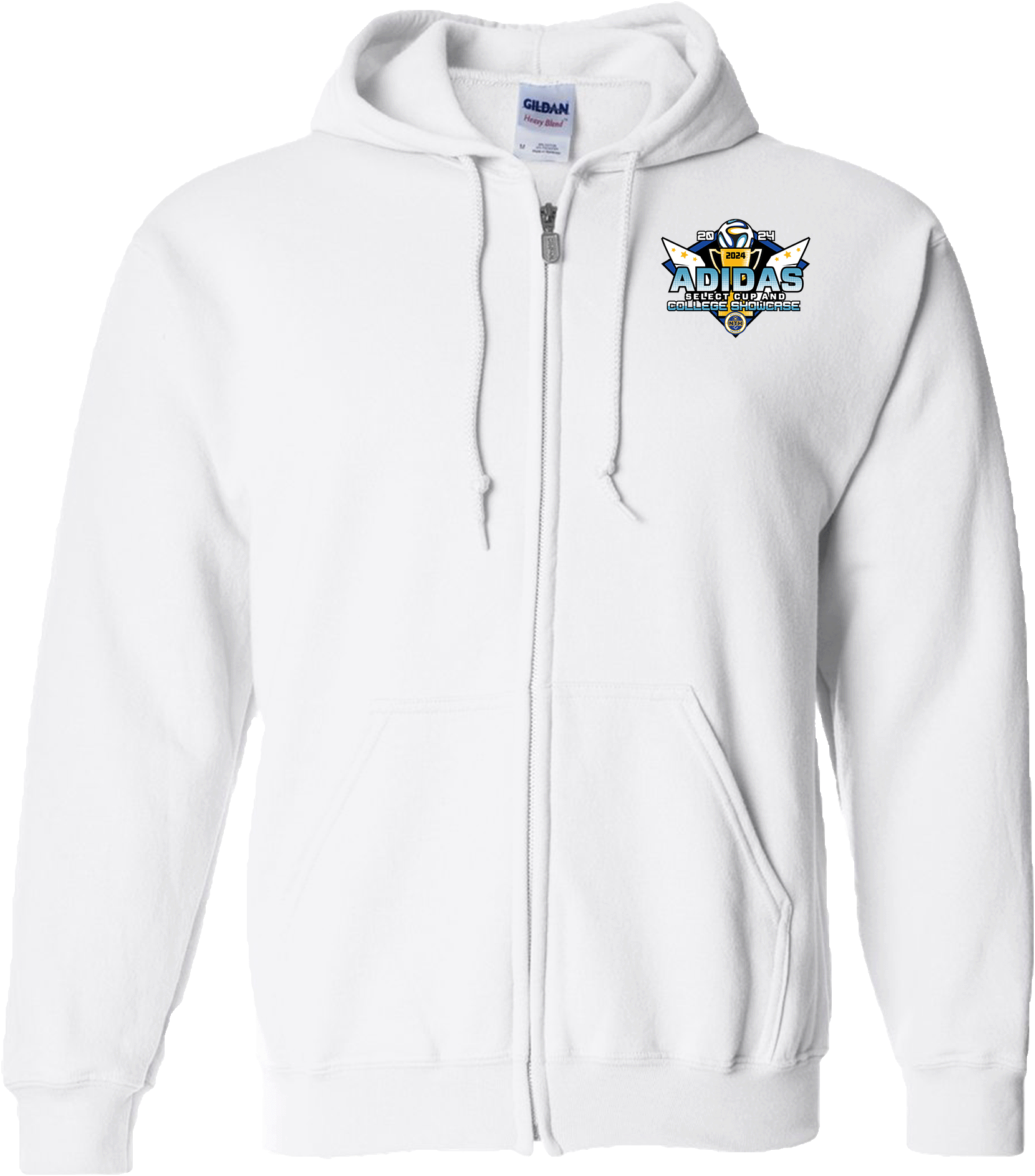 Full Zip Hoodies - 2024 NTH Adidas Select Cup and College Showcase