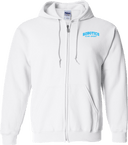 Full Zip Hoodies - Robotics Is My Sport Blue
