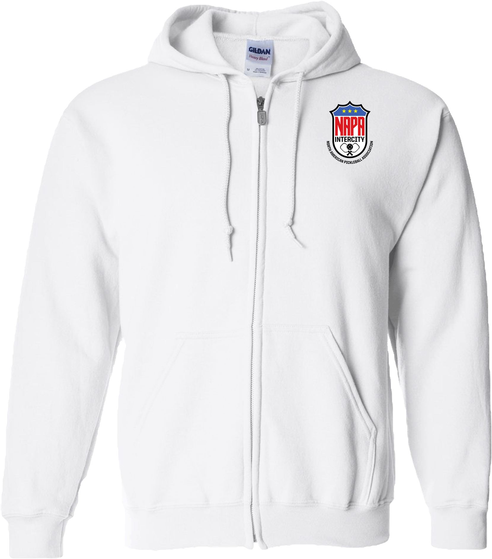 Full Zip Hoodies - 2024 35th Naba Intercity Basketball and Volleyball Tournament Pickleball