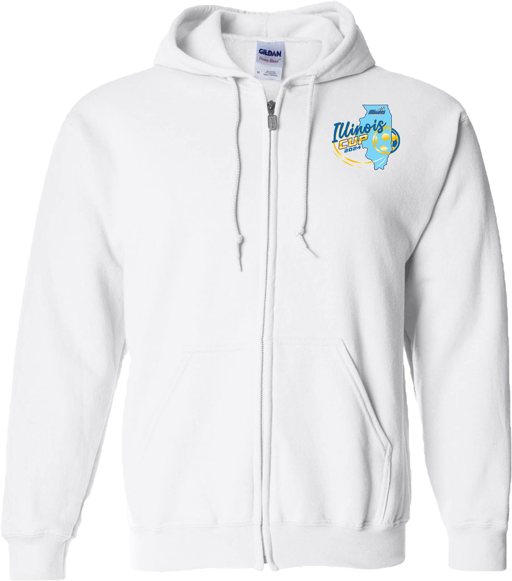 Full Zip Hoodies - 2024 Illinois Cup Fall