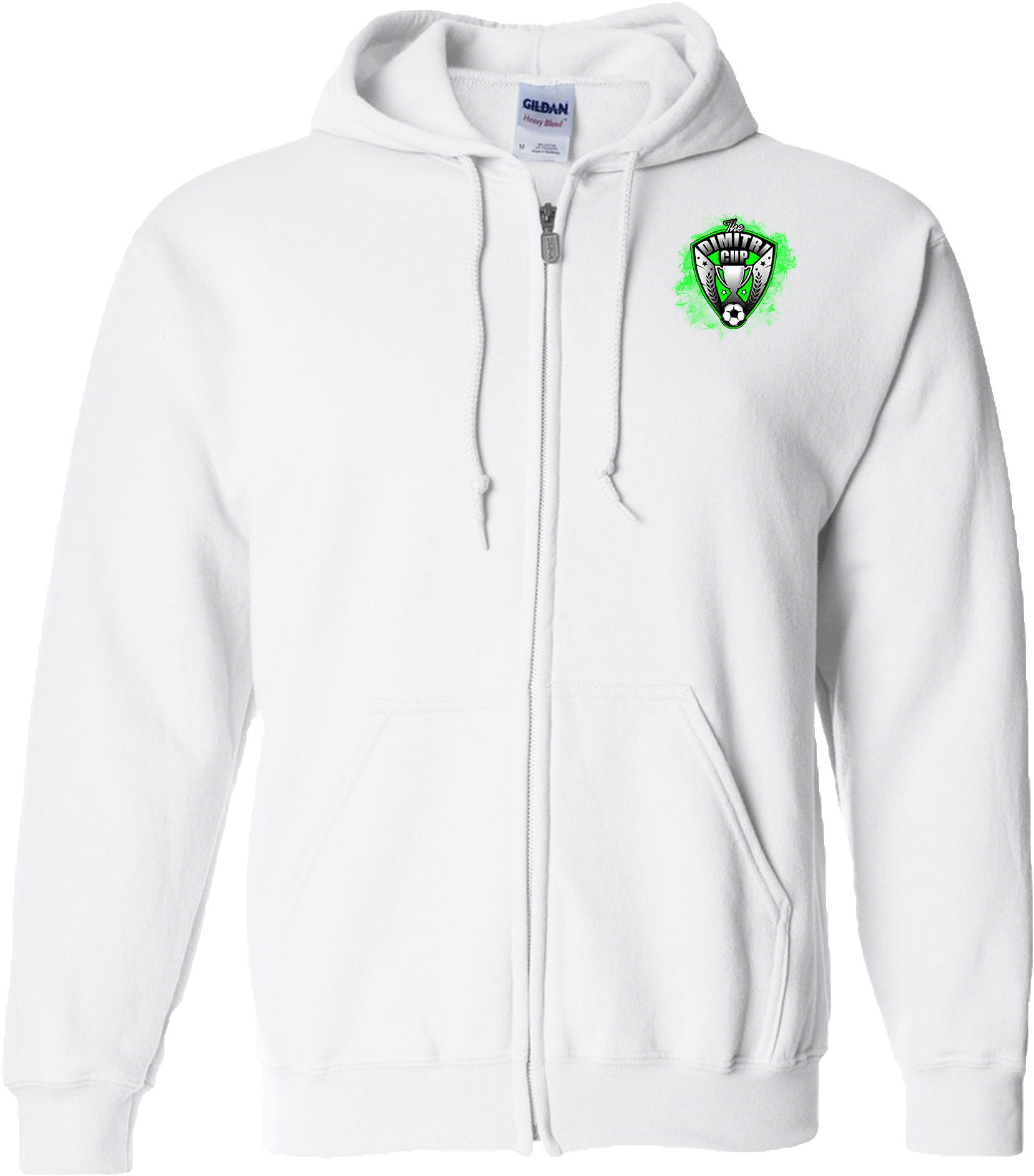 Full Zip Hoodies - 2025 The Dimitri Cup - Smoke