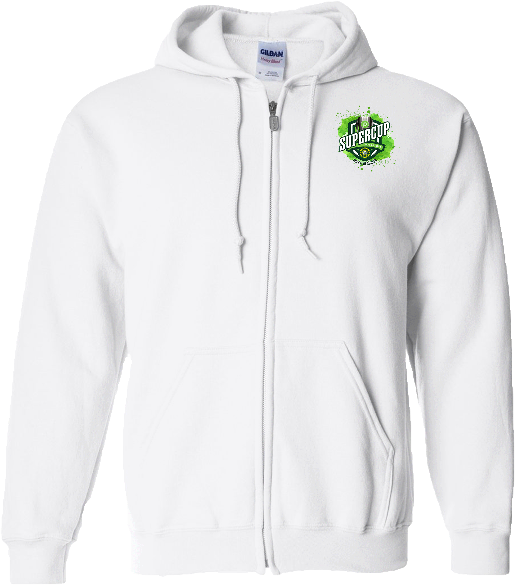 Full Zip Hoodies - 2024 Publix SuperCup (Girls) - Green