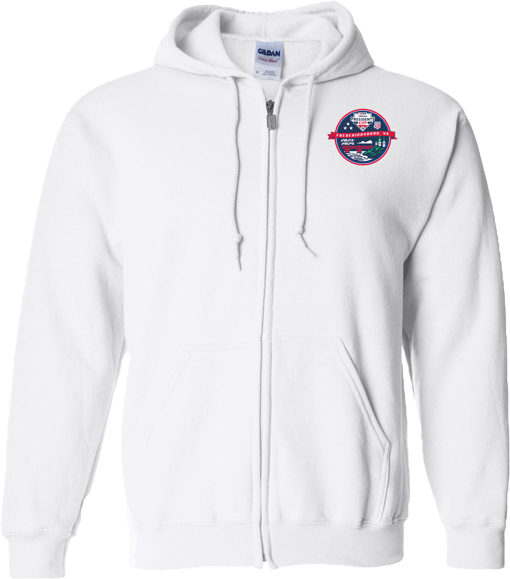 Full Zip Hoodies - 2024 USYS VA Presidents Cup Spring