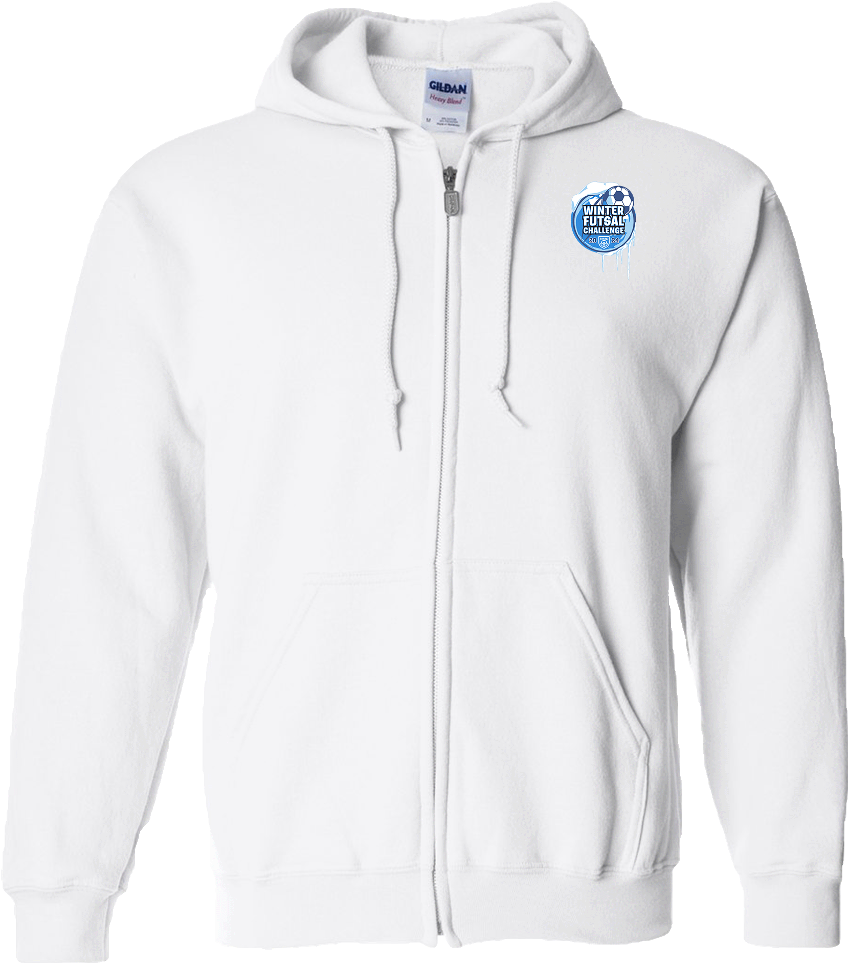 Full Zip Hoodies - 2024 Winter Futsal Challenge