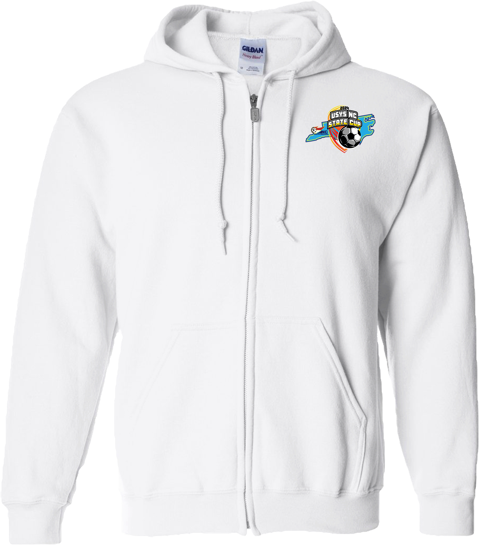 Full Zip Hoodies - 2024 USYS NC State Cup