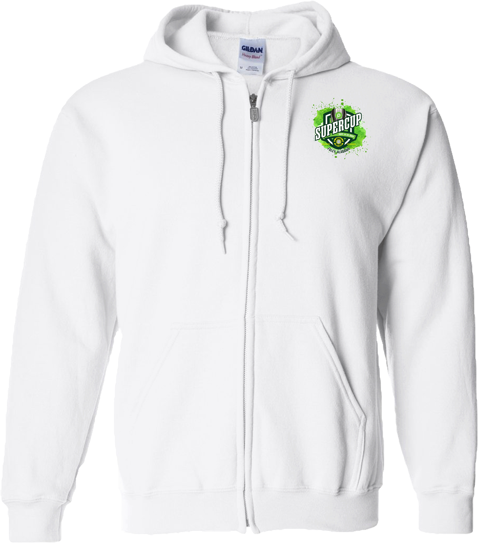 Full Zip Hoodies - 2024 Publix SuperCup (Boys) - Green