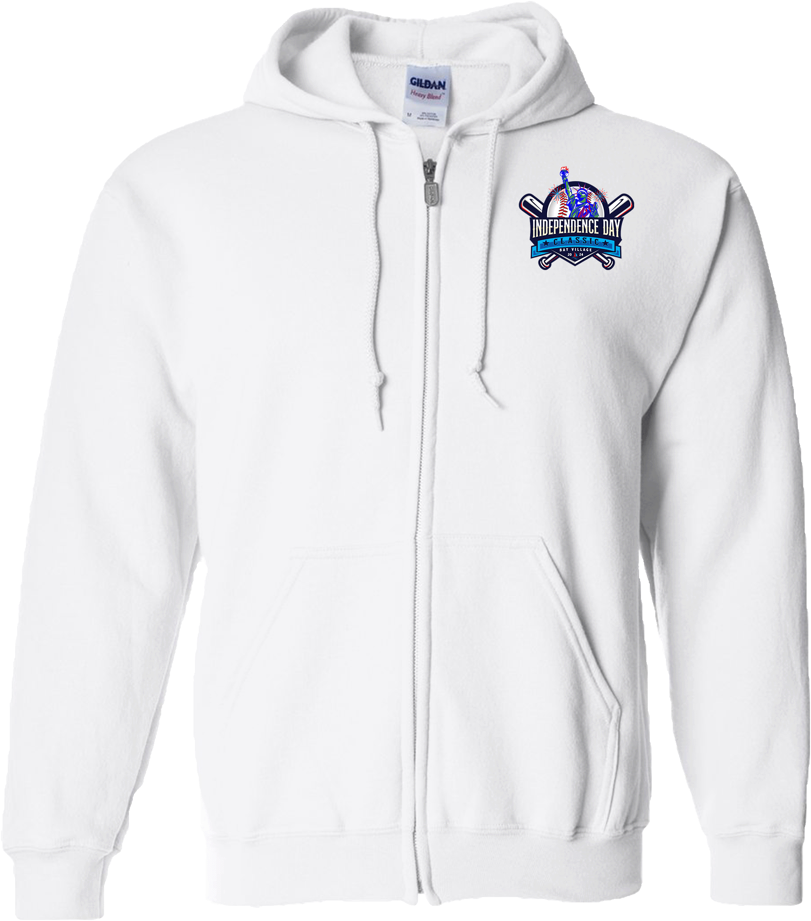 Full Zip Hoodies - 2024 Bay Village Independence Day Classic