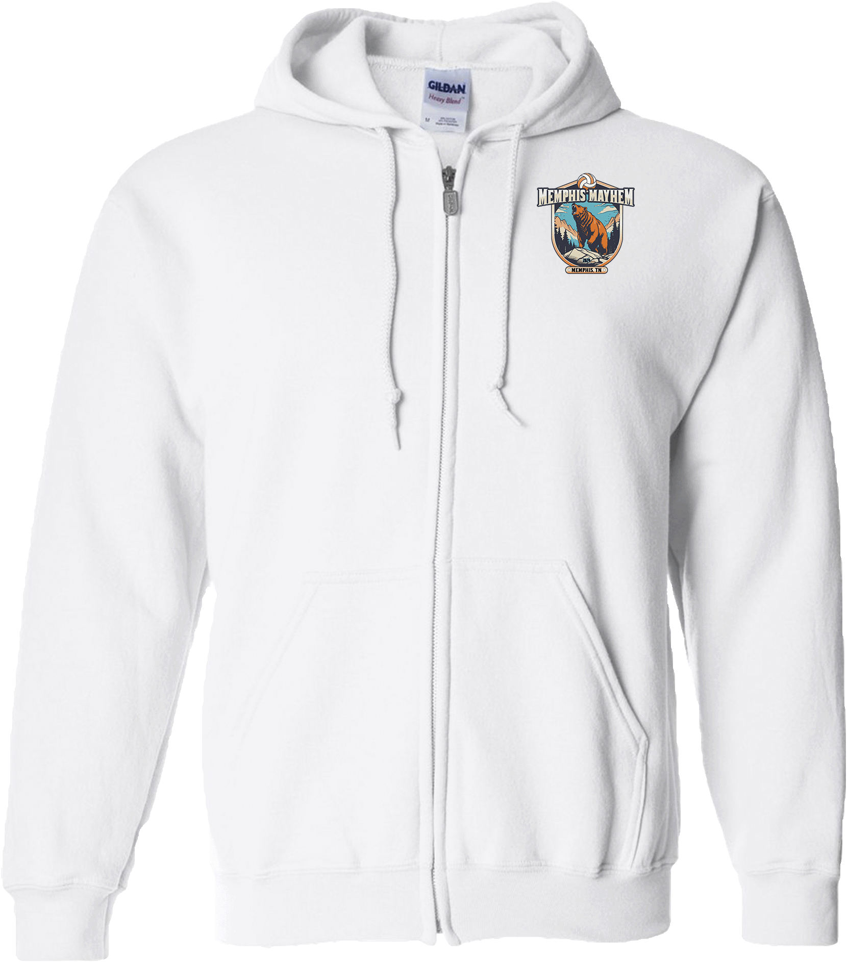 Full Zip Hoodies - 2024 Memphis Mayhem