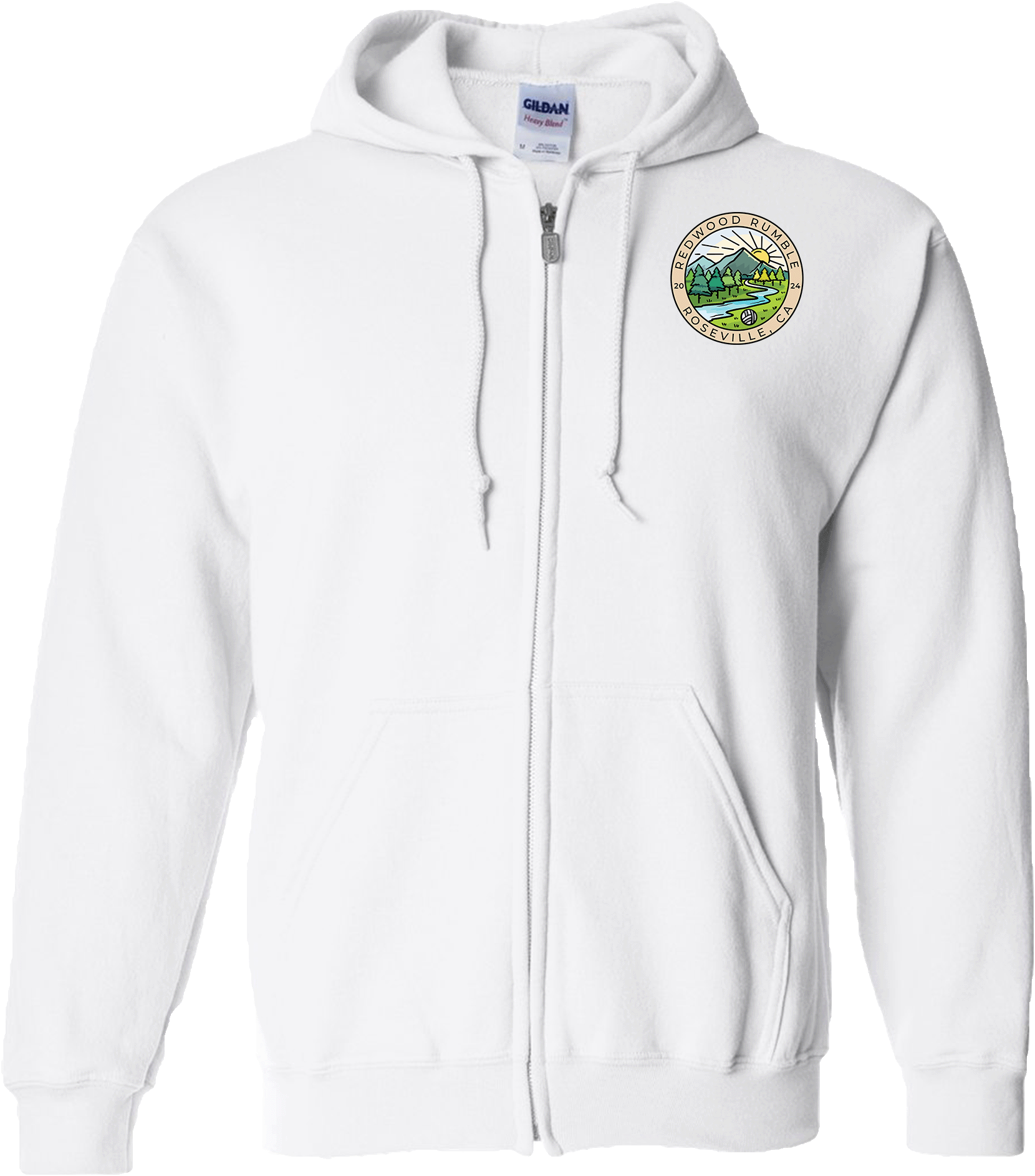 Full Zip Hoodies - 2024 Redwood Rumble