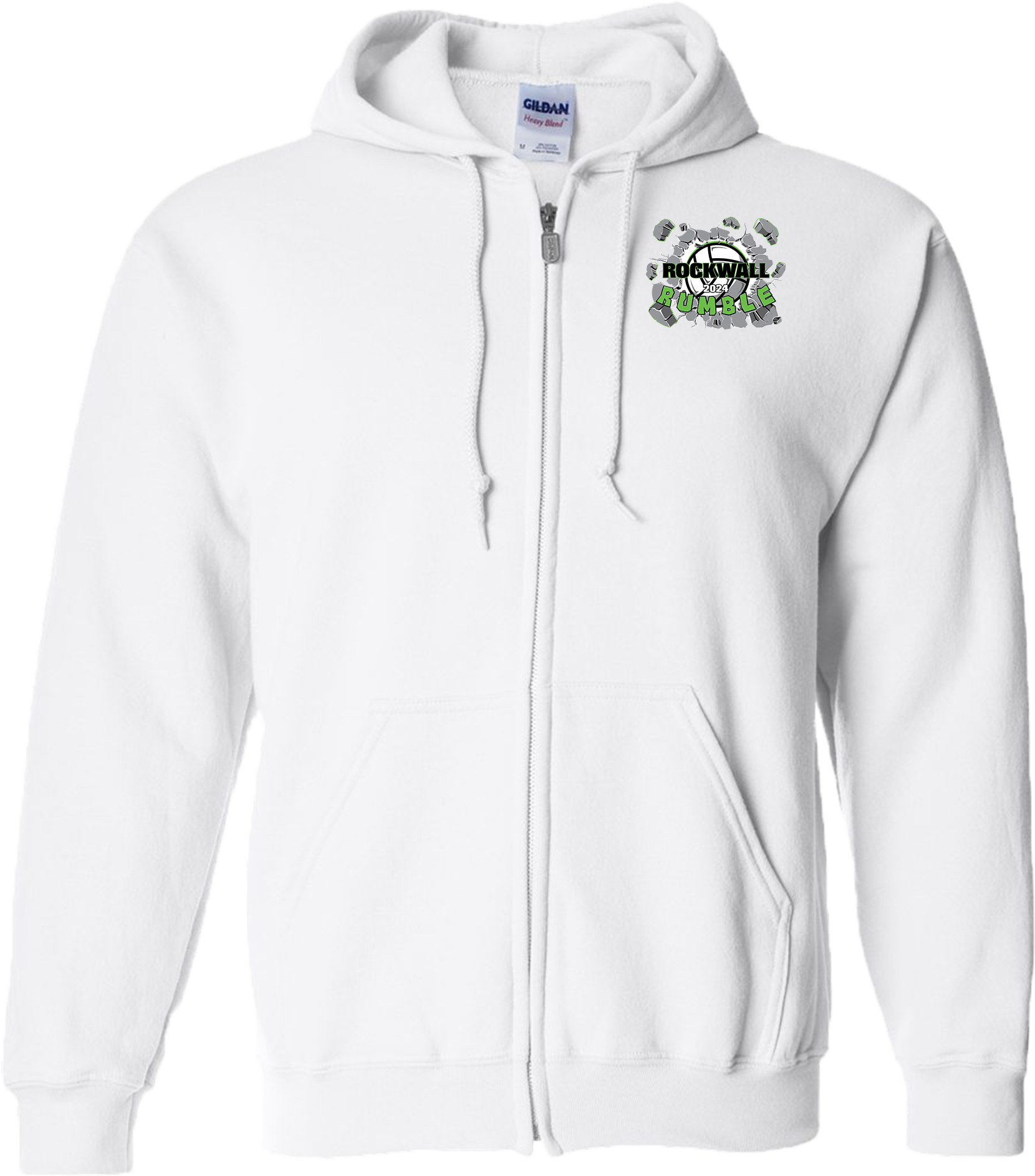 Full Zip Hoodies - 2024 Rockwall Rumble