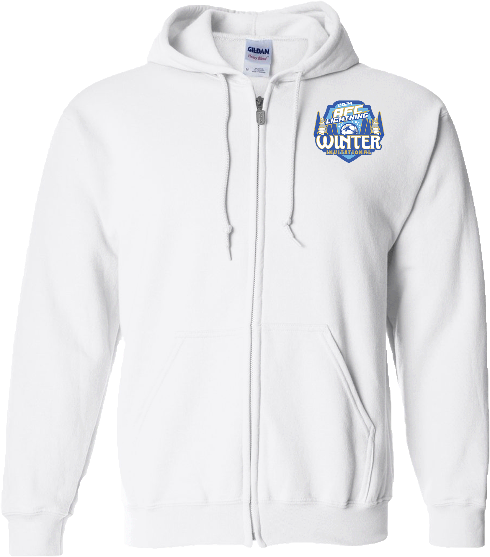 Full Zip Hoodies - 2024 AFC Lightning Winter Invitational