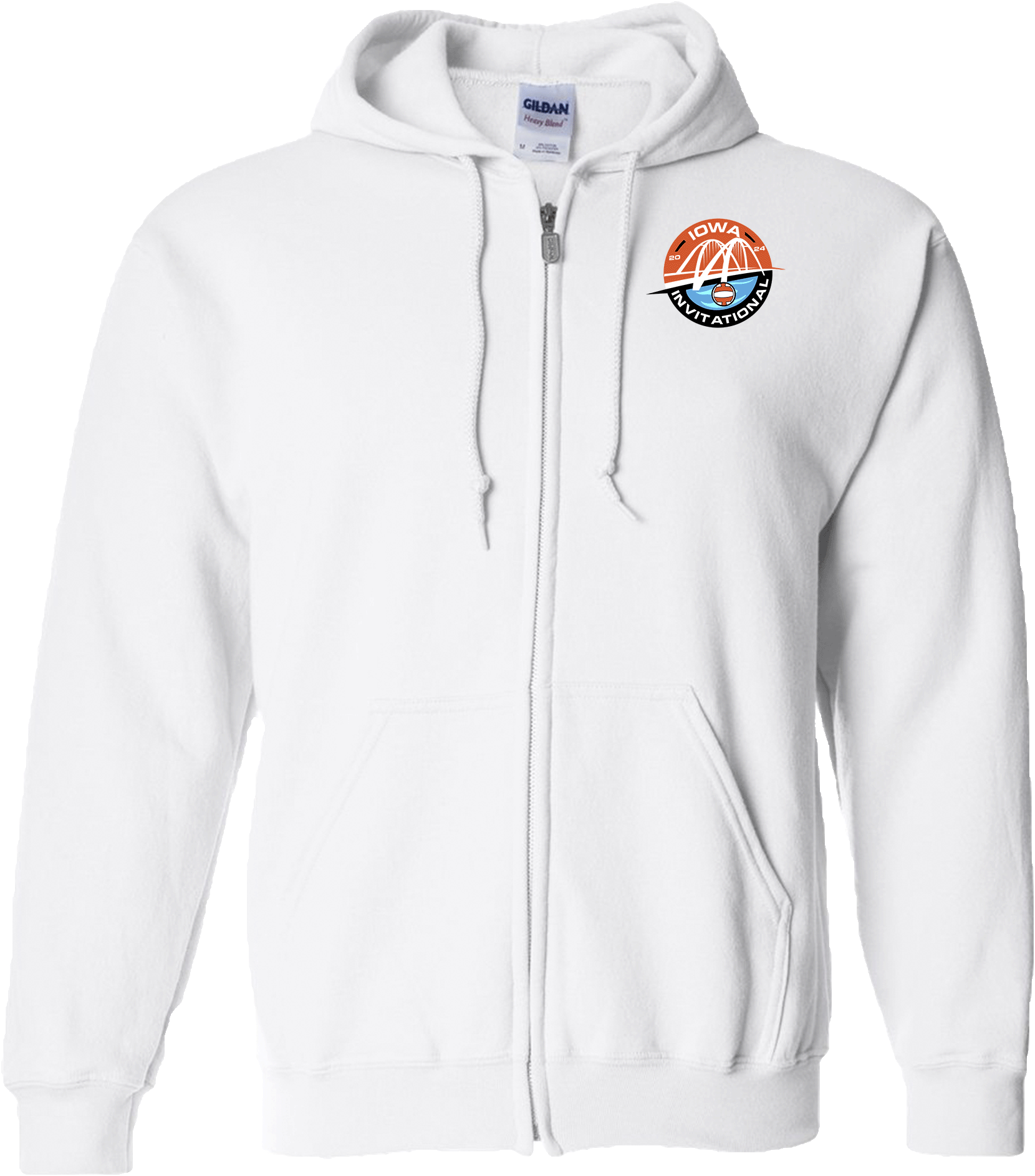 Full Zip Hoodies - 2024 Iowa Invitational