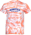 Tie-Dye Short Sleeves - Robotics Is My Sport Dark