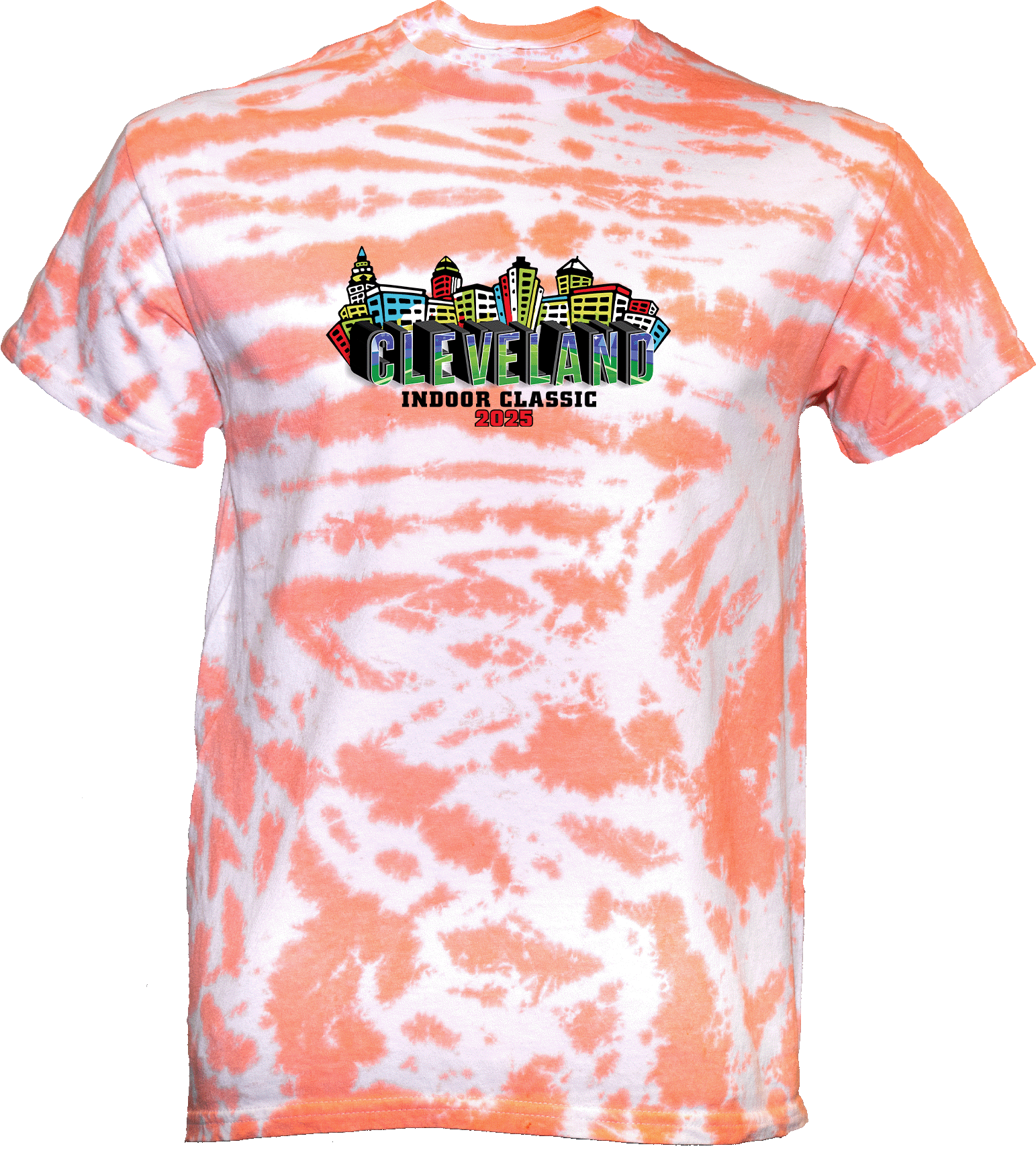 Tie-Dye Short Sleeves - 2025 Cleveland Indoor Classic Girls