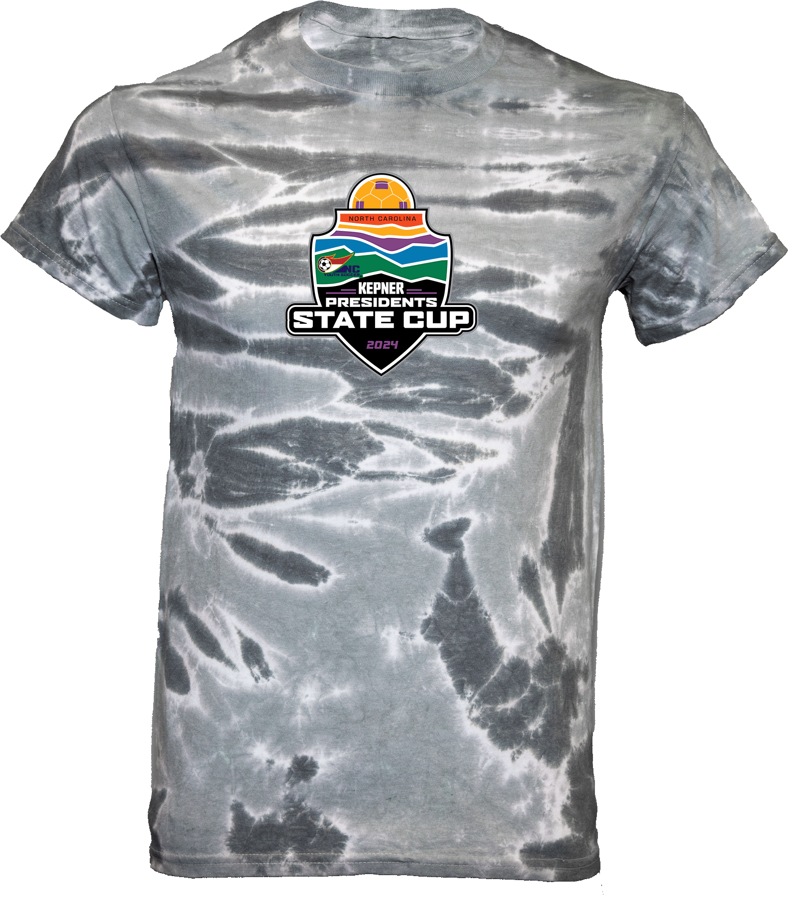 Tie-Dye Short Sleeves - 2024 USYS NC Presidents Cup Fall