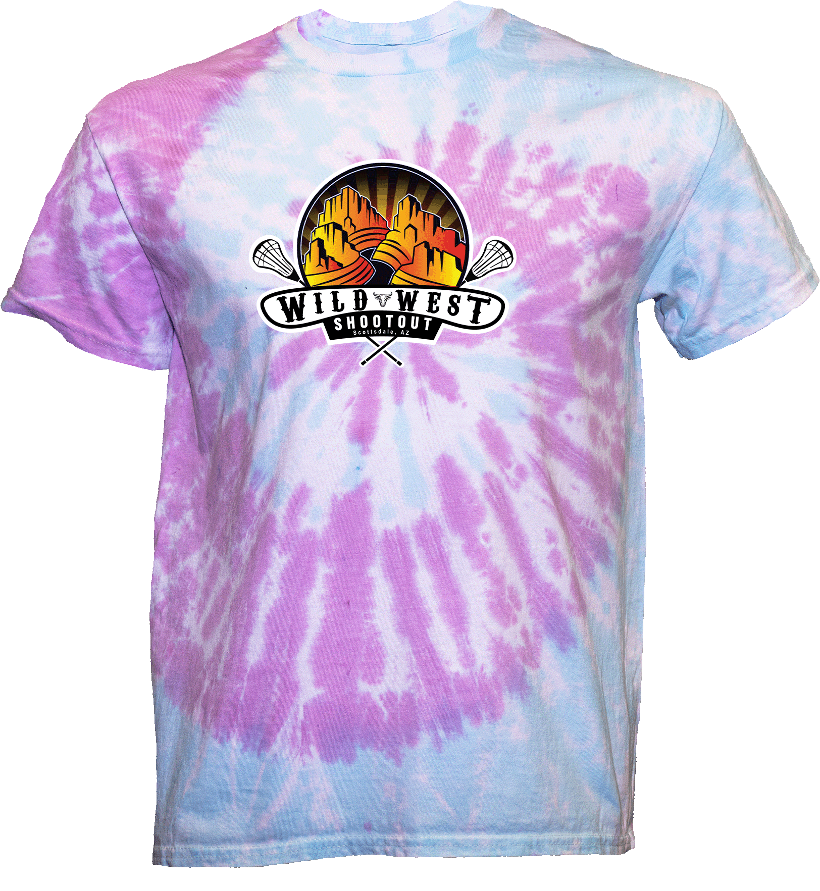 Tie-Dye Short Sleeves - 2024 Wild West Shootout