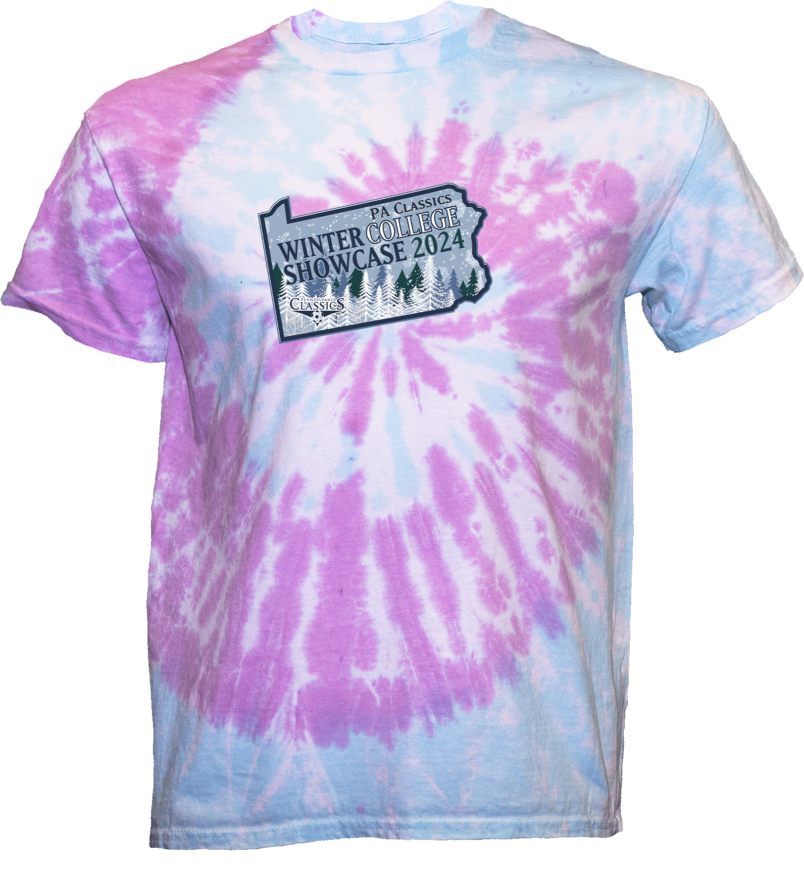 Tie-Dye Short Sleeves - 2024 Winter College Showcase